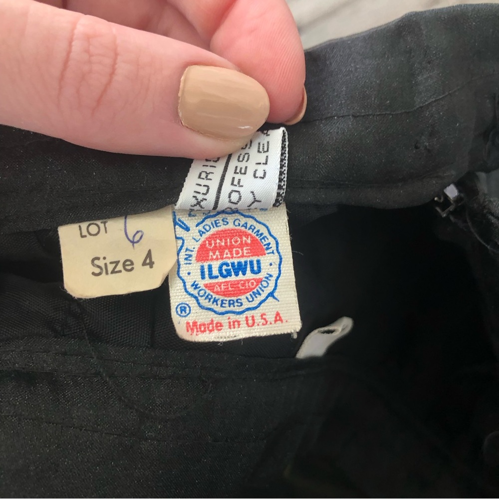 Vintage 70s Lillie Rubin Embroidered Tulle High Rise Formal Maxi Skirt - Picture 7 of 16